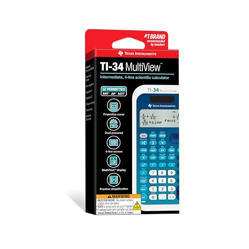 Texas Instruments TI-34 MultiView Scientific Calculator - image 7