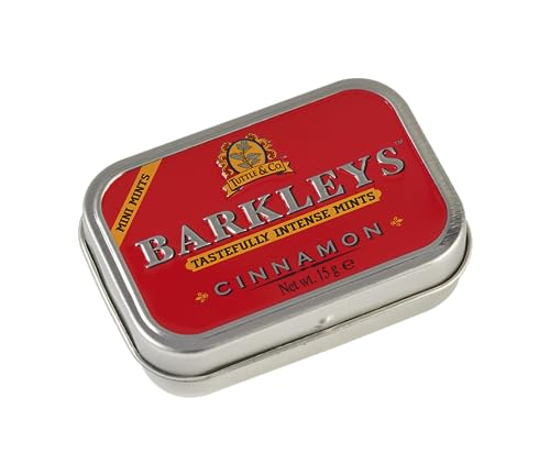 Barkleys Mints Sugar Free Cinnamon Intense Mints Tins, 15 g