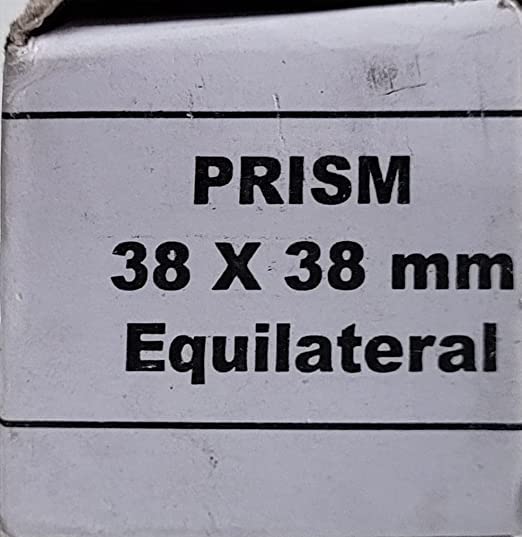 Pasco Optical Glass Prism 38 X 38 mm 1