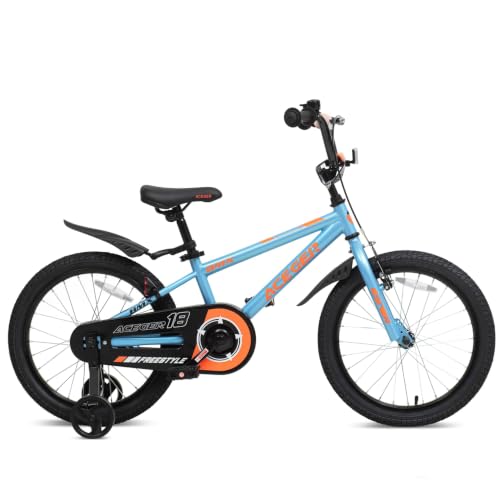 Image of ACEGER Kids Bike for Ages 2-12 Years Old Boys Girls and Toddler, 12 14 16 18 Inch Children Bicycle with Training Wheels, 20 Inch Bike with Kickstand, Multiple Colors.