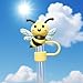 10mm Cute Bee Shape Straw Cover Cap Tip for Stanley Tumbler