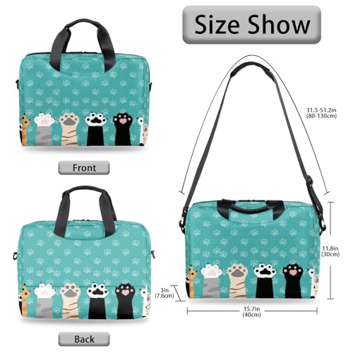 Bolso para Laptop de 16 Pulgadas con Diseño Gatos miniatura 5