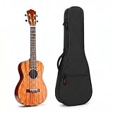 MUINS Estojo de ukulele, bolsa ukulele macia Uke serve para ukuleles soprano 50 cm-53,8 cm