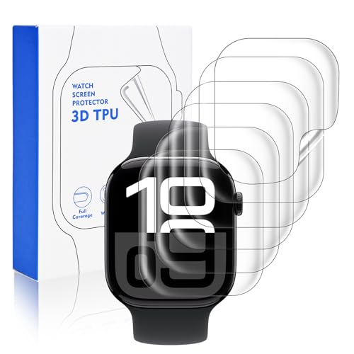 �y6���Z�b�g�zApple Watch Series 11 42mm�p �t�B���� �����h�~ �w��h�~ ���ȏC���@�\�t�� �A�b�v���E�H�b�` Series 10 42mm �\�t�gTPU�t�B���� �����ߗ� �����x�^�b�` �C�A�Ȃ� �N���A