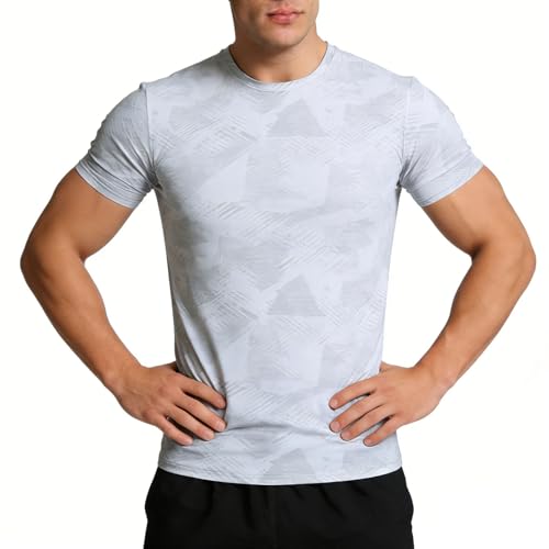 T-shirt tendance pour hommes à coupe ample pour l'été