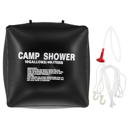 Accessoire solaire camping portable souple en PVC de randonnée pour eau chaude