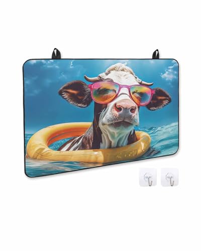 Stove Cover, Stove Top Covers for Electric Stove, Summer Blue