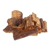 Fournitures de cheminée pour maison de poupée : idéale pour les jardins féériques, les maisons de poupées et les terrariums, cette sculpture miniature apporte un charme fantaisiste à n'importe quel décor,accessoires de jardin féérique,mini accessoires de jardin féérique