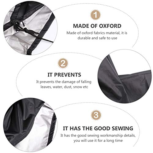 Capa de esteira Yardwe em tecido Oxford em forma de L para esportes corrida e corrida à prova de poe