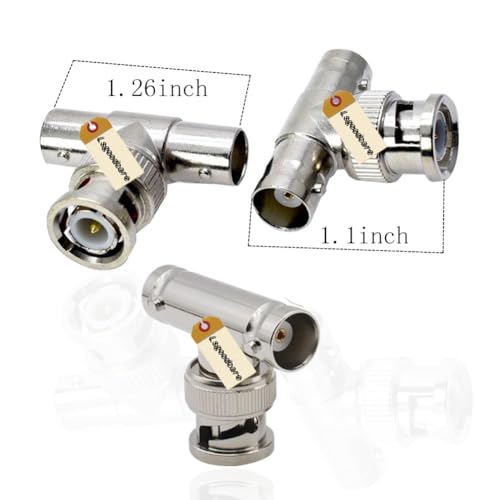 Conectores BNC pack 40 piezas para CCTV y video vigilancia miniatura 4