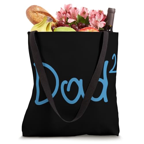 Bolso tote para papá de dos niños, Día del Padre, recién nacido, papa miniatura 4