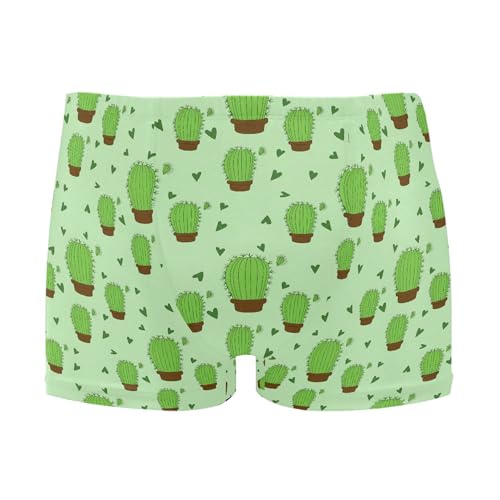 Cactus Mens Swim Trunk Swimwear Bathing Suit Swim Brief Square Leg Board Short S B0404613