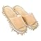 Warmhm Ciabatte Mop con Suola in Chenille Antiscivolo per Casa Inverno Media Aperte Sulle per Pulizia e Comfort Femminile