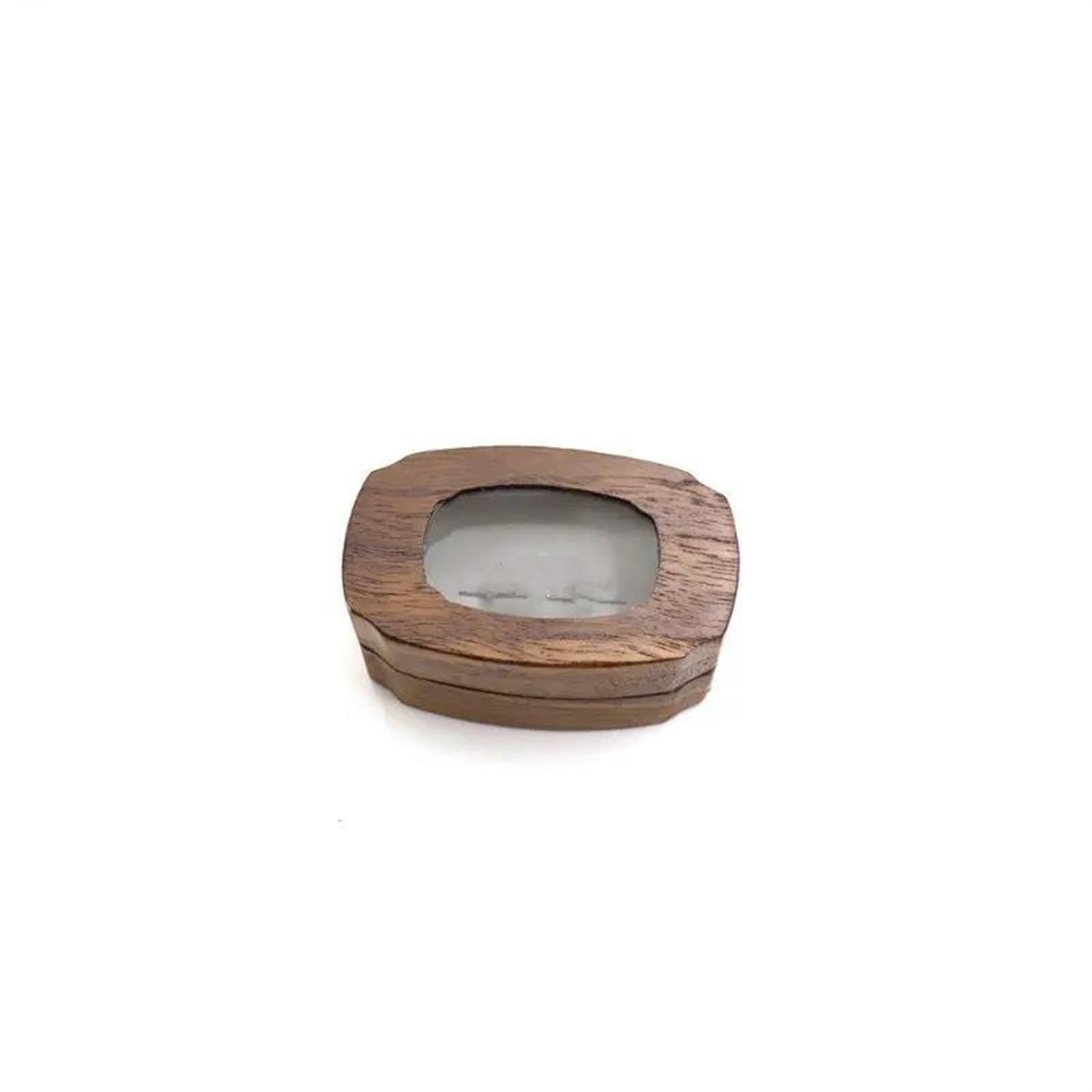 Boîte à bijoux vintage en bois massif pour alliances, cérémonie de proposition, boîte à bagues en diamant, boîte de rangement pour bagues de mariage, boîte de rangement pour bijoux, boucles d'oreille
