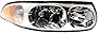 Evan-Fischer Headlight Assembly Compatible with 2000-2005 Buick LeSabre Halogen Composite with Cornering/Marker Lamp FWD Limited Model Passenger Side