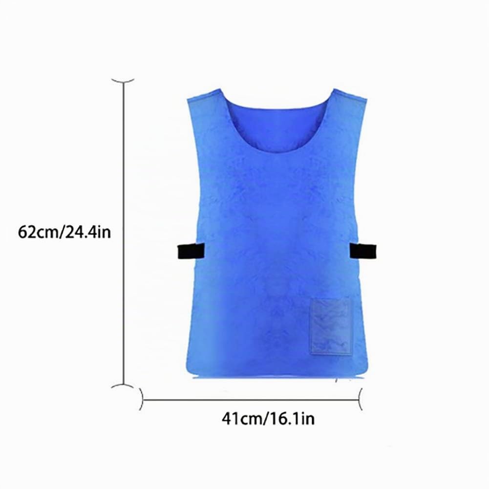 Gilet de Refroidissement d'été pour Femmes Hommes été Froid Anti Chaleur Gilet de Refroidissement PVA Tissu Imperméable Gilet de Glace Sports de Plein Air Gilet de Travail