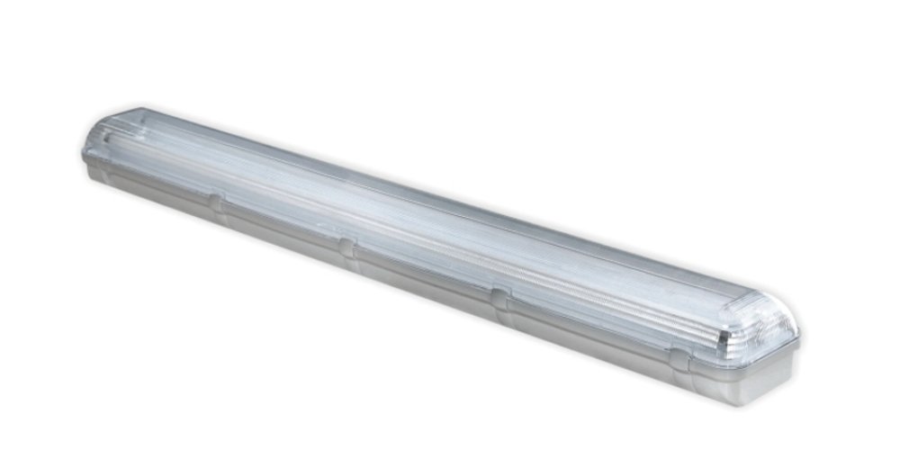 LEIF Vapor Tight LED Value Pack, T8 Fixture, 2 Bulbs, Waterproof, Dustproof, 4-Feet