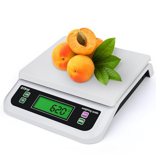ZCXBHD 30 kg / 1 g Elektronische Küchenwaage, Digitale Lebensmittelwaage Hausmannskost Backen Obst Wiegen Multifunktionswaagen (Color : White, Size : 30kg-1g) ZCXBHD 30 kg / 1 g Elektronische Küchenwaage, Digitale Lebensmittelwaage Hausmannskost Backen Obst Wiegen Multifunktionswaagen (Color : White, Size : 30kg-1g)