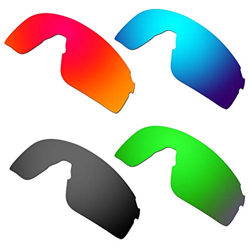 Lentille de rechange Oakley EV-zero Blades rouge bleu noir vert pour lunettes