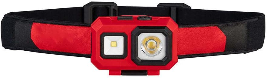 Fits Milwaukee 2104 Spot/Flood 450-Lumens Battery Powered Adjustable Headlamp, Hard Hat Light