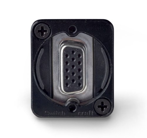 Switchcraft EHHD15FFB conector XLR hembra a hembra miniatura 1