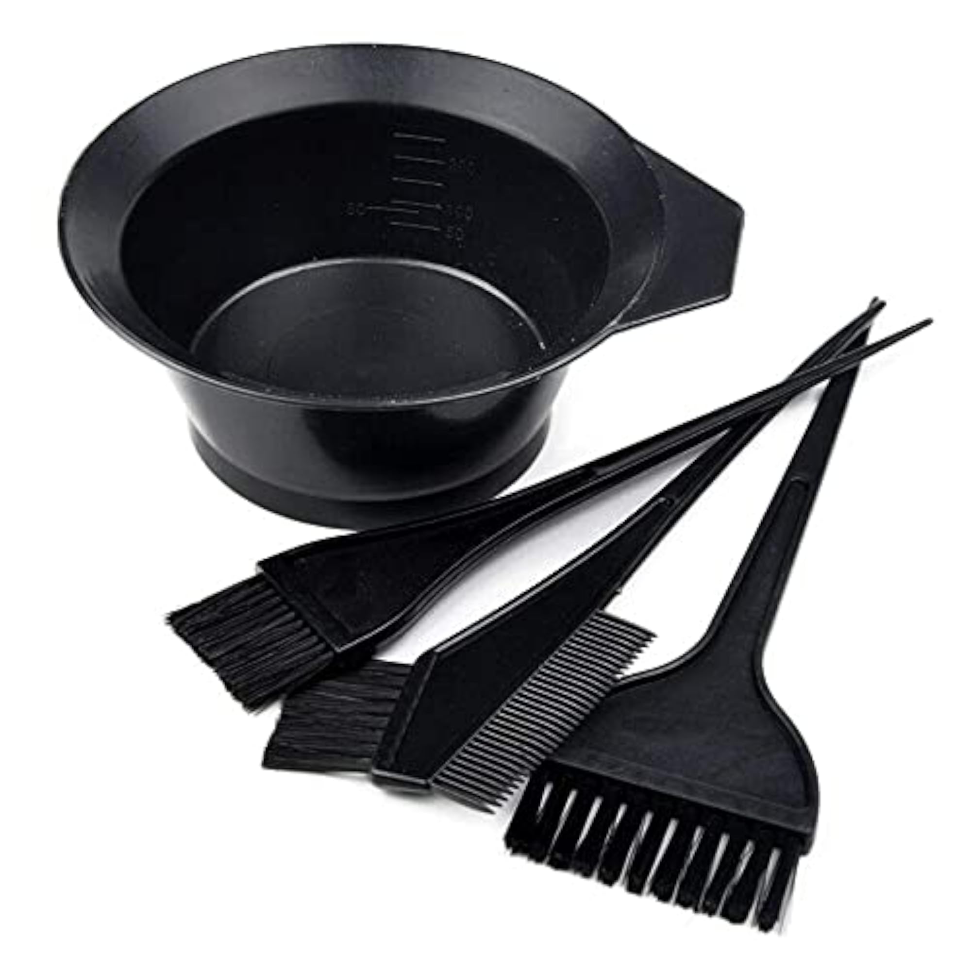 Hair Dye Color Brush and Bowl Set, 4Pcs Mixing Kit