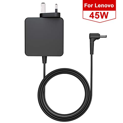 Lenovo 45W Laptop Charger, Ponkor 20V 2.25A Laptop Power Adapter Replacement for IdeaPad 100 110 110-Touch 300 310 320 500 510 Yoga 310 510 520 B50-50 V110-17 Chromebook N22 N42 and More(4.0 * 1.7mm)