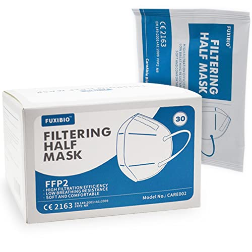 Lexus Lance FFP2 Premium Quality Face Mask, 30 pezzi per confezione, mascherina FFP2 protettive multistrato, certificazione europea CE, protezione >95%