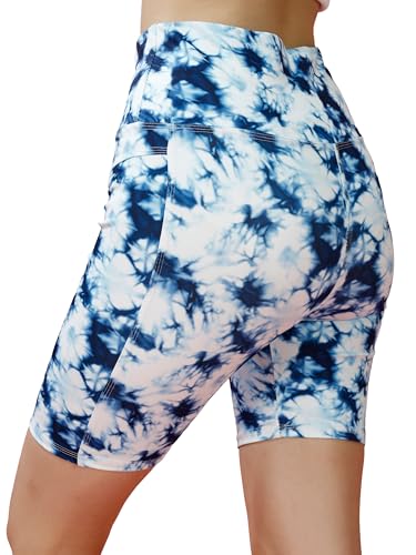 Image of Cycling Shorts for Women | High Waist Activewear Shorts | Knee Length Shorts | Workout Shorts for Women | Yoga Shorts