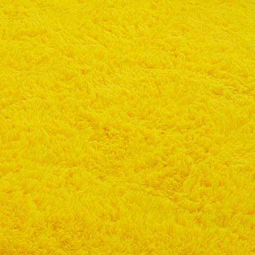 Amearea Premium Soft Fluffy Area Rug Modern Shag Carpet, 5' x 7', Fuzzy Plush Rugs for Living Room Bedroom Kids Room Home Decor, Nursery Non Slip Indoor Shaggy Carpets, Yellow