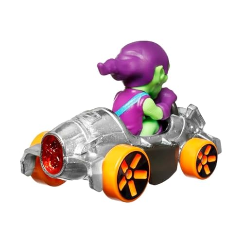 Vehículo Hot Wheels RacerVerse con Green Goblin 1:64 miniatura 5