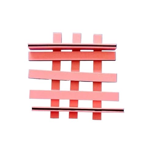 Sephynodic 10pcs Rubber Strips Connectors 70mm x 3.5mm x 2mm for LCD Elastomeric Conductive Rubber Industry