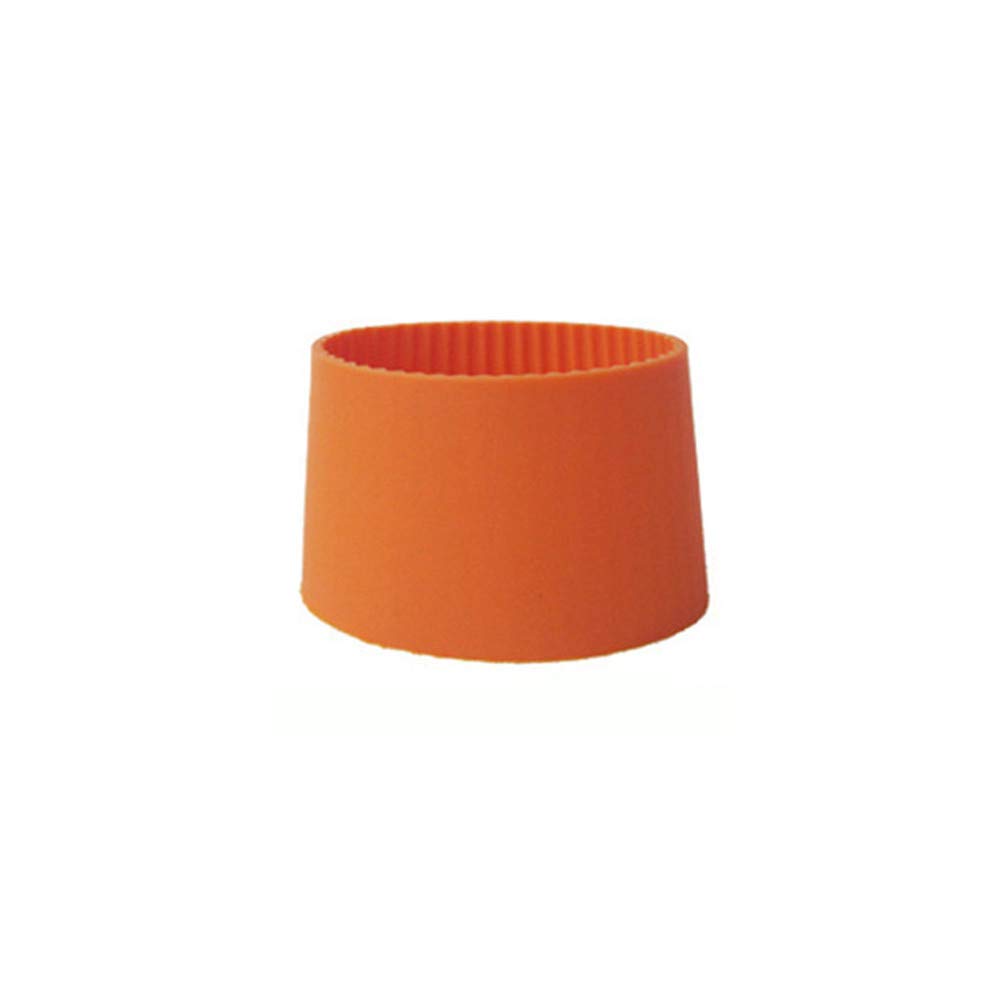 Manga Térmica Antideslizante Para Botella De Vidrio - Funda De Silicona Rosa Portátil (Resistente Al Calor)