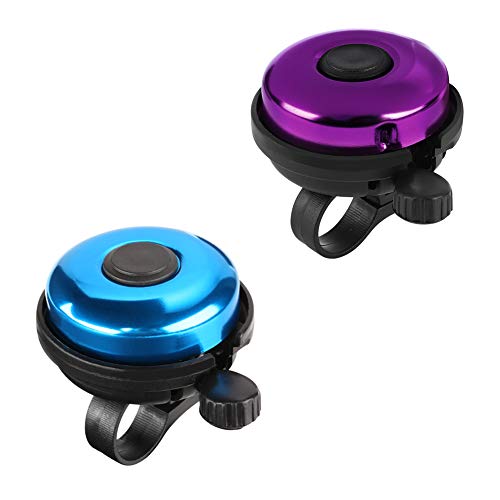 Classic Bike Bell, Aluminum Bicycle Bell, Loud Black-Right Hand Use-1 pack - Picture 121 of 253