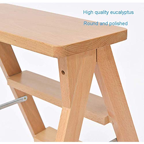 Escalera de madera premium para el hogar con funda lavable 4