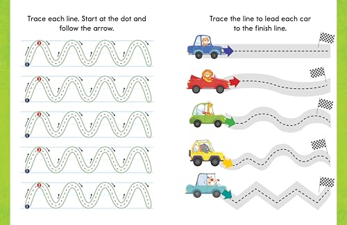 My First Preschool Shape Tracing Workbook: Fun Activities to Teach Pencil Control and Pre-Writing Skills (My First Preschool Skills Workbooks) - Thumbnail 3