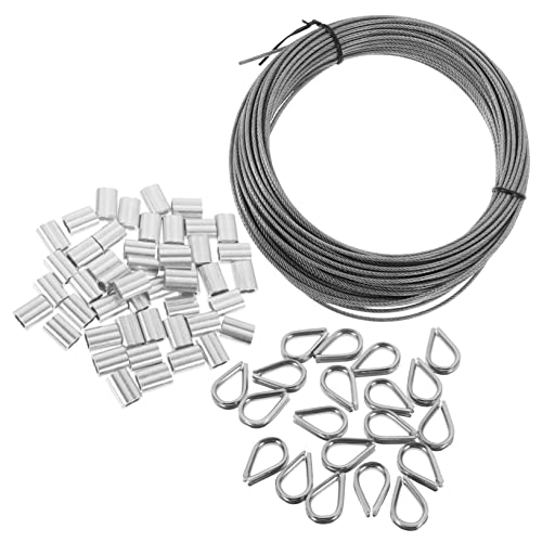 POPETPOP 1Juego Kit de Cuerda de Inoxidable para Barandillas y Manualidades de Jardín