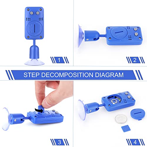 Reptile Thermometer,Reptile Thermometer and Humidity Gauge,Digital Reptile Thermometer and Hygrometer, - Image 7