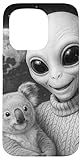 Photo Gallery selfie alieno con koala, ufo & foto terra, divertente alieno custodia per iphone 15 pro Photo Gallery selfie alieno con koala, ufo & foto terra, divertente alieno custodia per iphone 15 pro