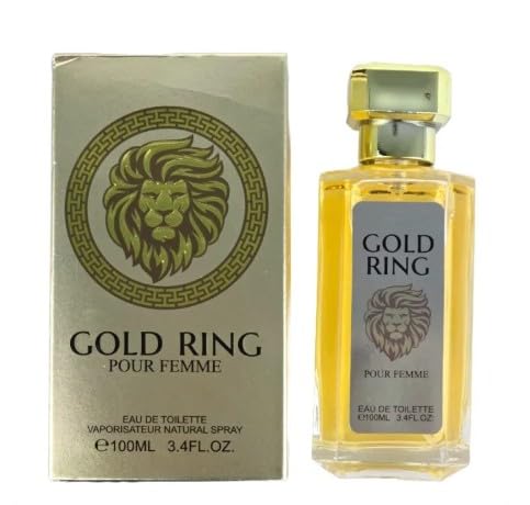 Gold Ring Pour Femme Eau de Toilette, Natural Spray, 100ml, 3.4 FL OZ-image-19