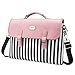 LOVEVOOK Sac Ordinateur Femme, Housse pc Portable 15,6 Pouces, Femme Sacoche Sac à Bandoulière Sac à Main Housse Pour Ordinateur Portable,Sacoche Professionnelle Pour Ordinateur Portable,Double Poche