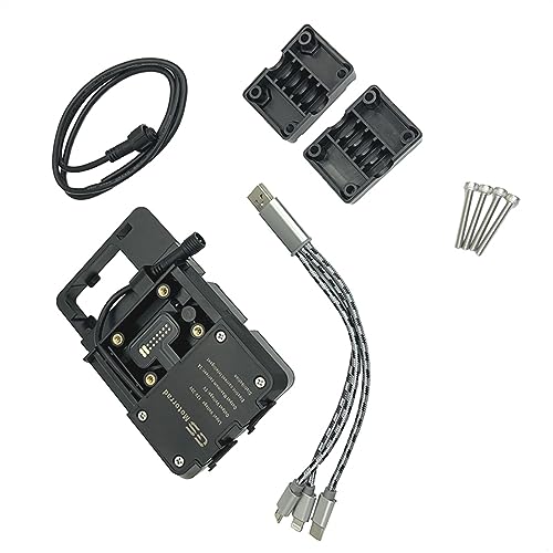 Support guidon navigation GPS 12mm pour voyager en BMW R1250GS