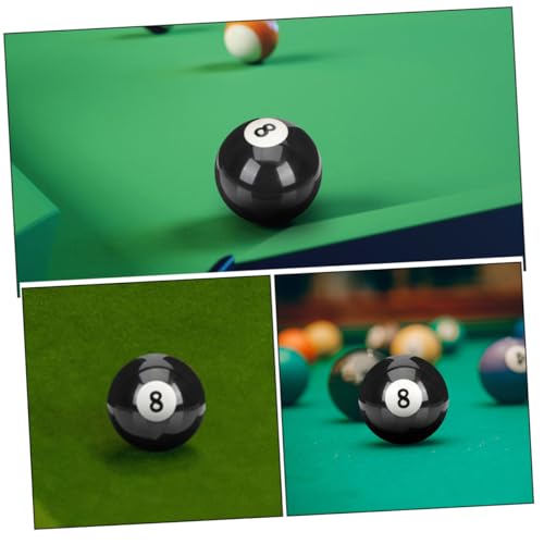 Résine de billard portable et bille noire Hemobllo haute résistance