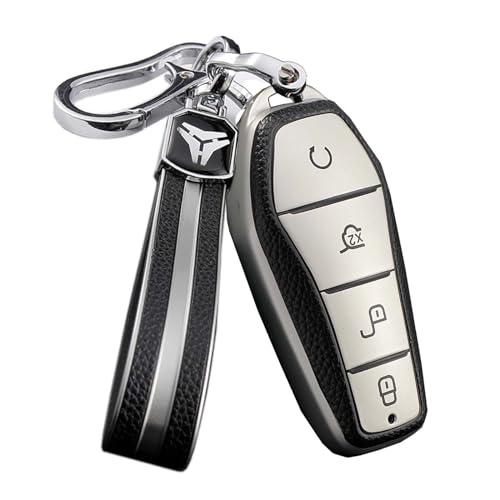 Coque de clé de voiture intelligente compatible avec BYD étui protection Atto 3 Dauphin