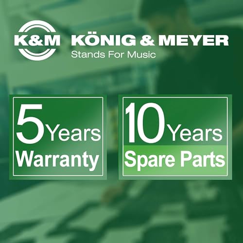 K&M - 238 - Barra de montaje para micrófono - Negro