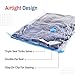 10 Pack Variety Vacuum Storage Bags for Comforters, Blankets & Clothes – Vacuum Sealed Compression Bags with Electric Pump – Space Saver Storage Bags for Bedding, Travel & Organization (4M, 3L, 3XL)