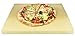 Pizzastein Pizzaplatte 40 x 30 x 4 cm Lebensmittelecht Backofenplatte Steinofen Flammkuchen für Backofen Herd und Grill hochwertige deutsche Schamotteplatte extra stark mit mehr Speicher incl. Anleitung
