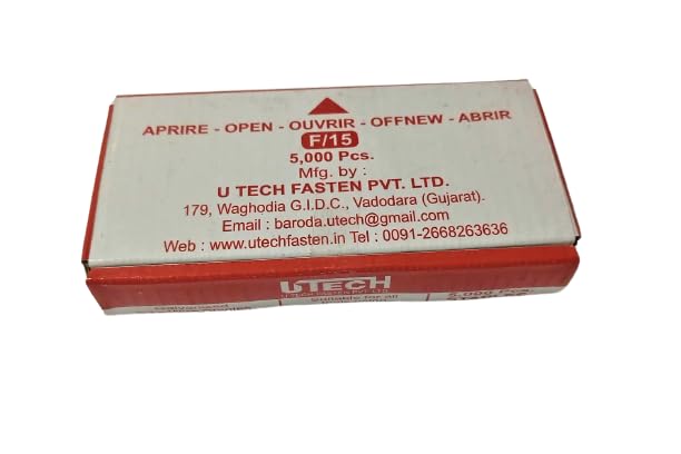 PMAT U-TECH BRAD NAILS 18 Guage F-15 (5000 Pcs)