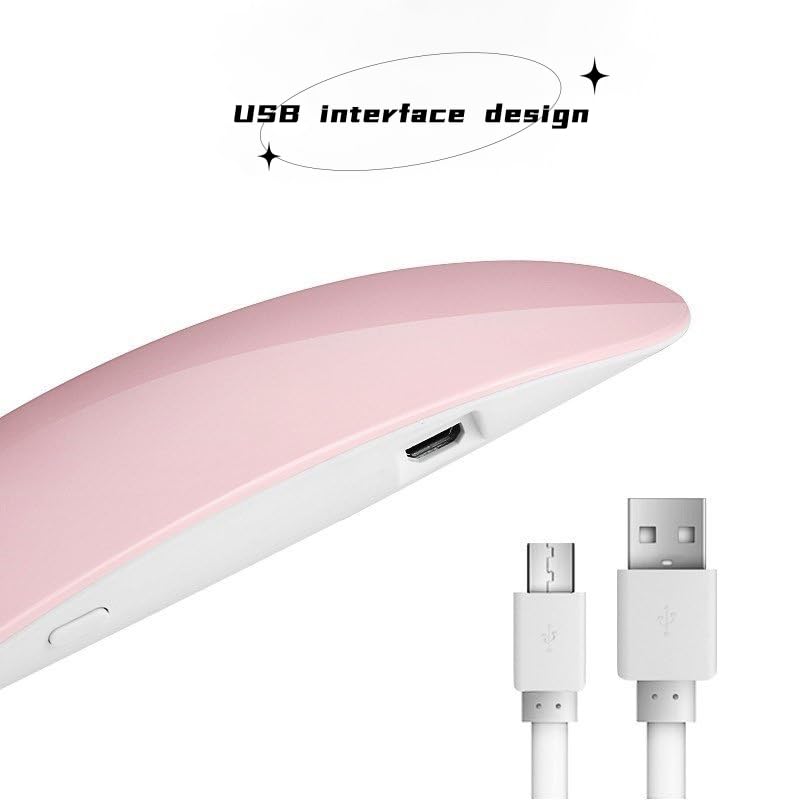 ZBJBinCH Mini UV Light for Nails Portable LED Nail Lamp 6W Nail Dryer for Women and Girls Manicure 3