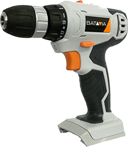 Batavia 7063632 Akku Schrauber Kombischrauber Schlagschrauber (18 Volt Lithium-Ion Akku, Akkuschrauber mit 50 Nm, Schlagschrauber) 1 x 4.0 Ah - Akku + Ladegerät – Bild 3